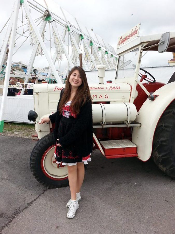 Me and a car from old Wiesn.